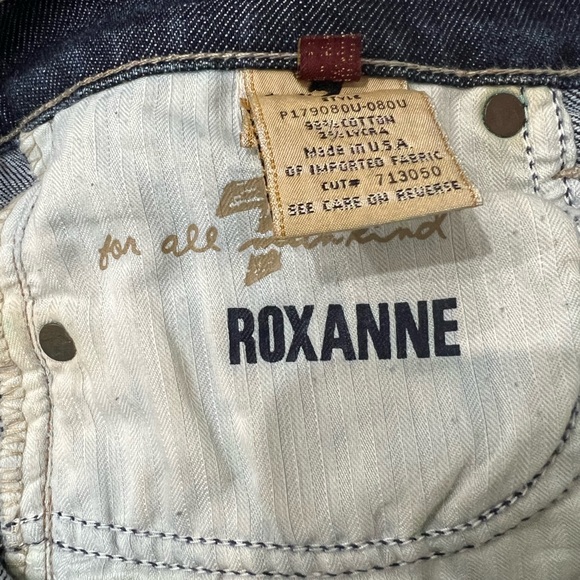 7 For All Mankind Roxanne Jeans Size 27 - Picture 3 of 14